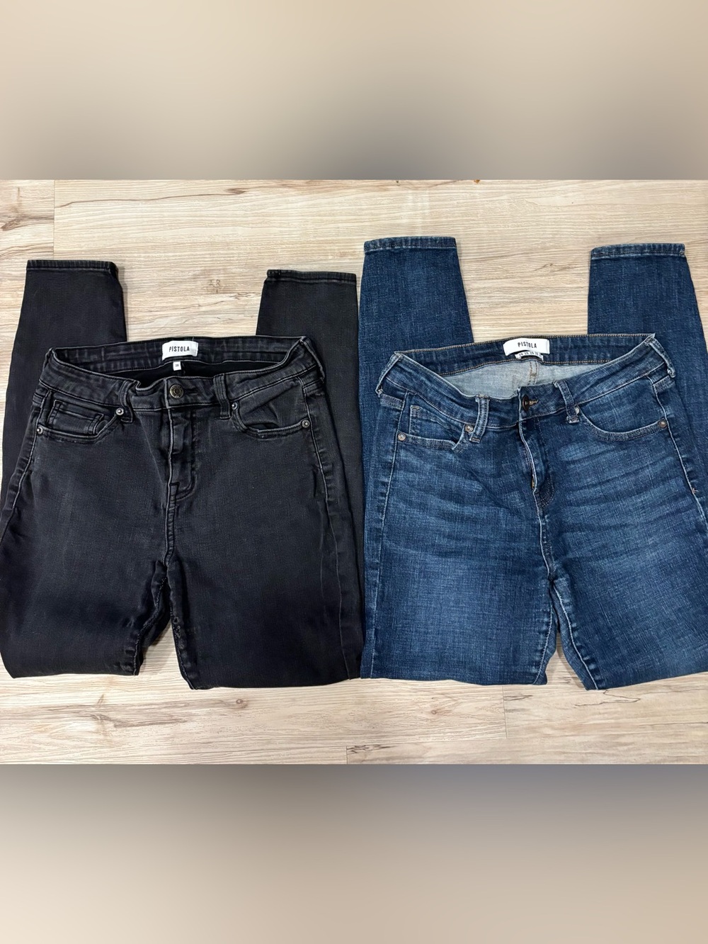 Bundle Pistola Skinny Jeans Dark Blue and Black